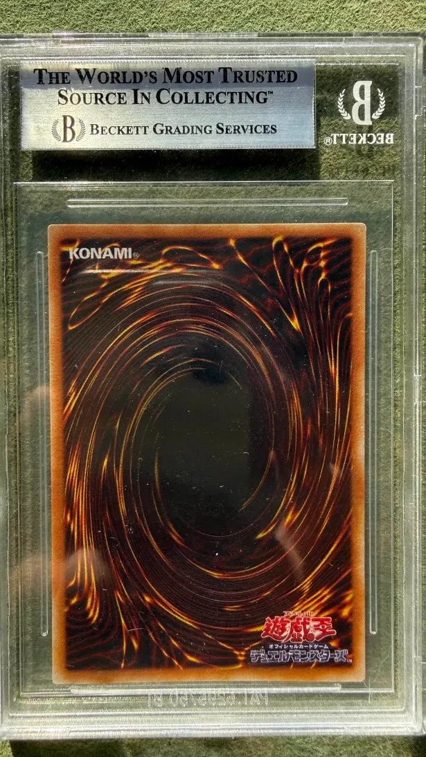 2000 YU-GI-OH! REVIVAL OF BLACK DEMONS DRAGON RB03 SUMMONED SKULL BGS 8.5
