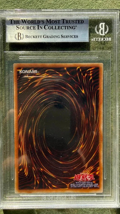 2000 YU-GI-OH! REVIVAL OF BLACK DEMONS DRAGON RB03 SUMMONED SKULL BGS 8.5