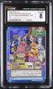 2001 ONE PIECE CARDDASS HYPER BATTLE JPN S101 LUFFY'S PIRATE CREW CGC 8