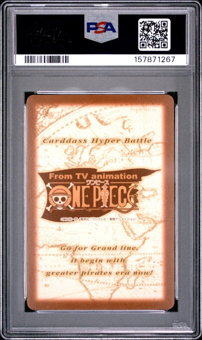 2001 One Piece Carddass Hyper Battle Nami Grand Box 4 C370 PSA 9