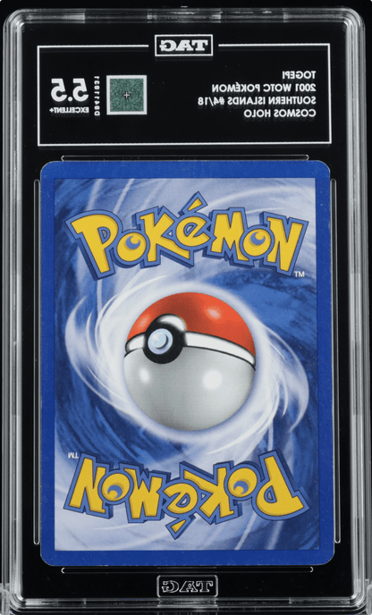 2001 POKEMON SOUTHERN ISLANDS PROMO 4 TOGEPI HOLO TAG 5.5 PSA
