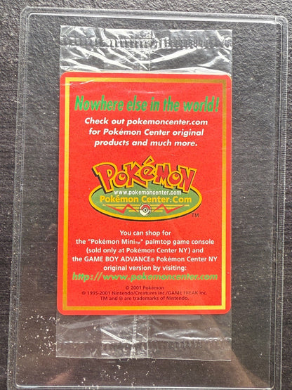 2001 PROMO BLACK STAR 40 POKEMON CENTER New York Sealed Trainer Tagawa NM