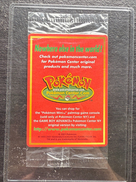 2001 PROMO BLACK STAR 40 POKEMON CENTER New York Sealed Trainer Tagawa NM