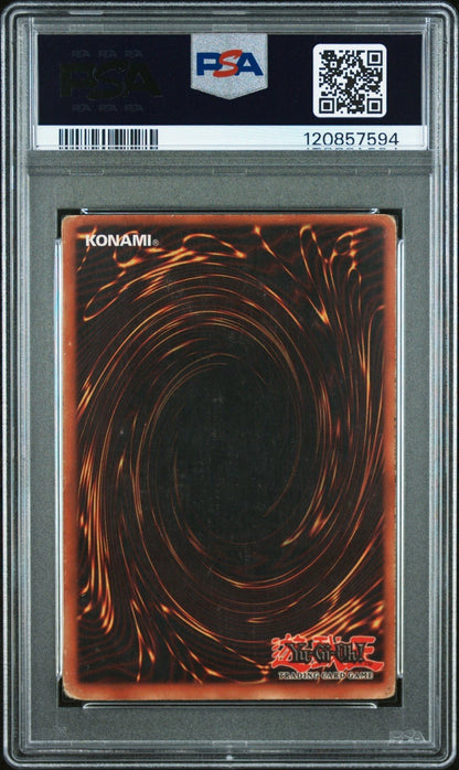2002 ORIGINAL ENGLISH YUGIOH! LOB DARK MAGICIAN 1ST EDITION 005 PSA 1