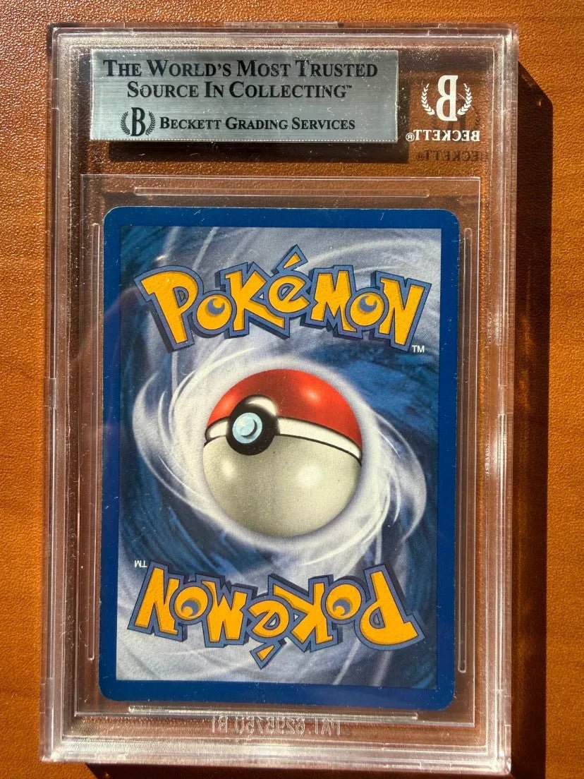 2002 Pokemon Legendary Collection Dark Dragonite Reverse Holo 5/110 BGS AA