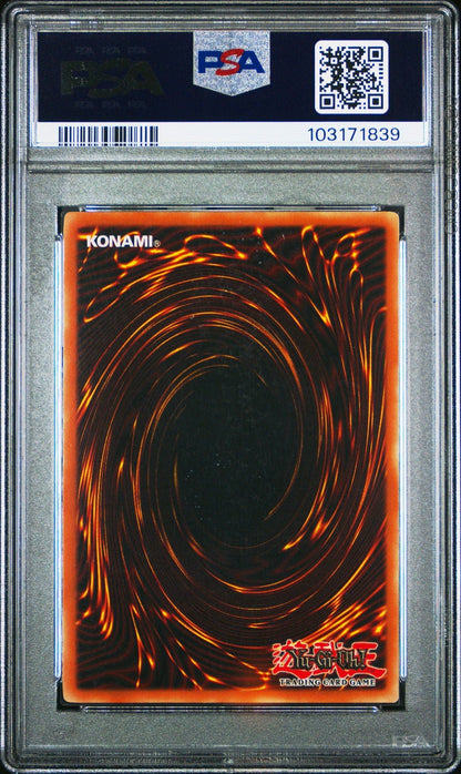 2002 YU - GI - OH! LOB - LEGEND OF BLUE EYES WHITE DRAGON 003 FLAME SWORDSMAN PSA 9