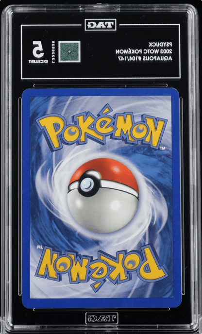 2003 POKEMON AQUAPOLIS 104 PSYDUCK TAG 5