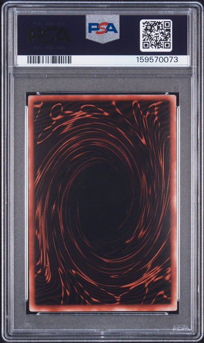 2003 YUGIOH GBI-001 SLIFER THE SKY DRAGON SECRET RARE PROMO PSA 8.5