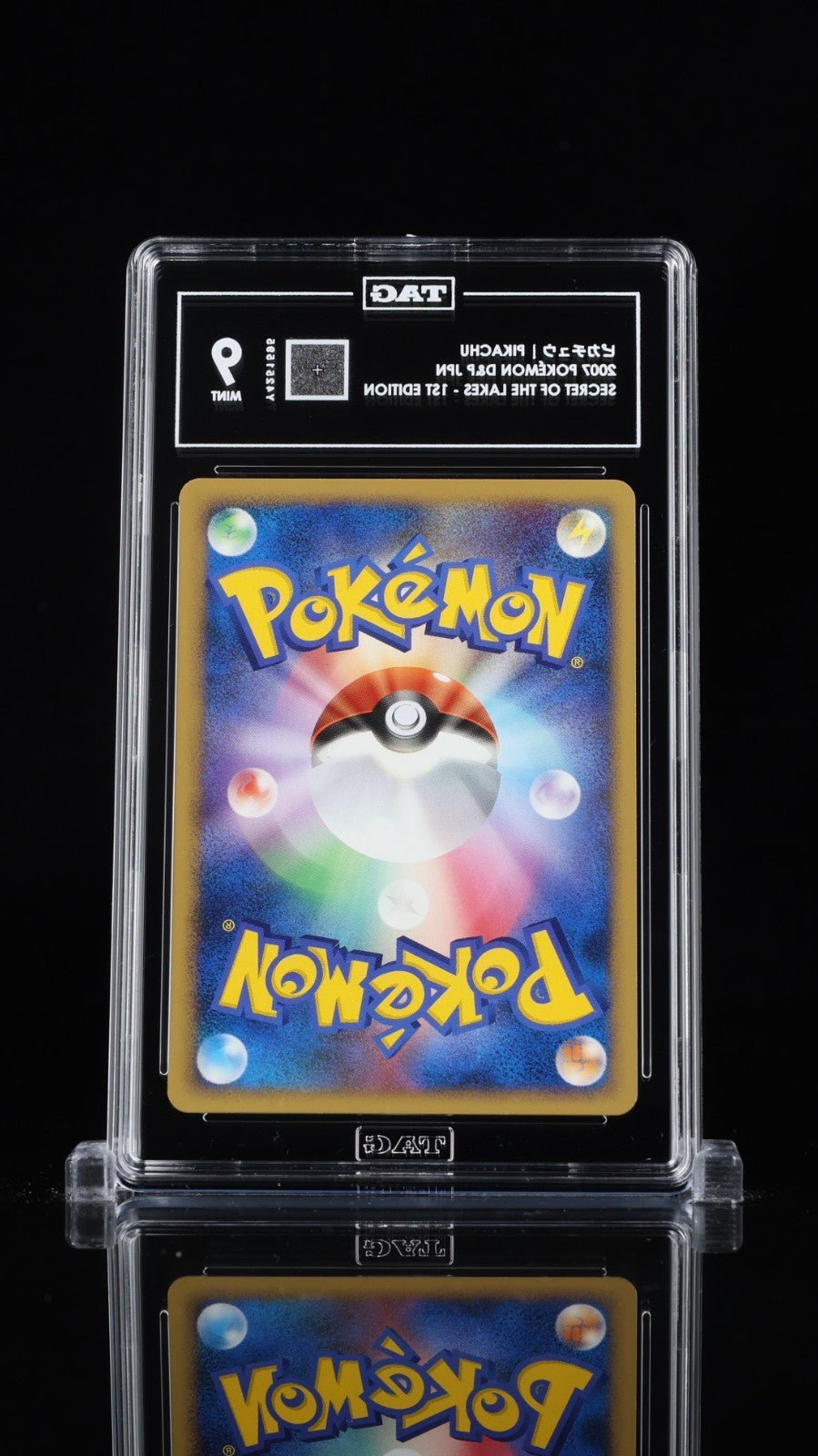 2007 Pokemon JPN Pikachu Secret of the Lakes DPBP026 TAG 9