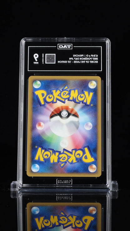 2007 Pokemon JPN Pikachu Secret of the Lakes DPBP026 TAG 9