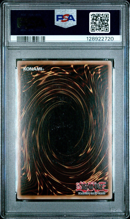 2011 YU - GI - OH! PROMO SHONEN JUMP MAGAZINE EN049 DARK MAGICIAN PSA 6