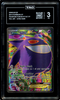 2014 POKEMON XY PHANTOM FORCES 114 FULL ART/GENGAR EX TAG 3