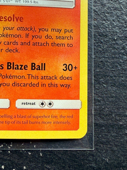 2019 Pokemon Charizard Sm158 STAFF Prerelease Black Star English NM Mint