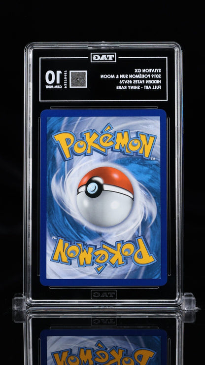 2019 Pokemon Hidden Fates Sylveon GX SV76 TAG 10 GEM MINT Shiny Vault Ultra Rare
