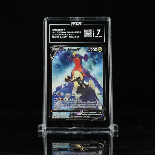 2022 POKEMON SWORD & SHIELD ASTRAL RADIANCE TG23 FULL ART/GARCHOMP V TAG 7
