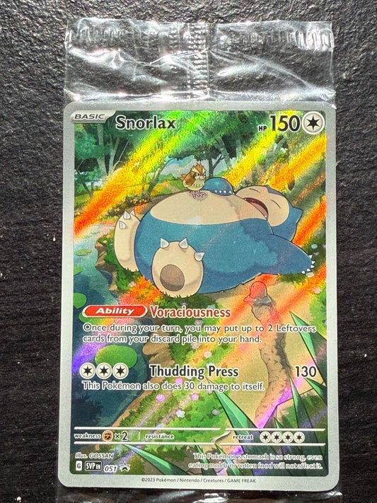2023 Pokemon FA Holo Snorlax Promo O51 New Sealed English Rare NM