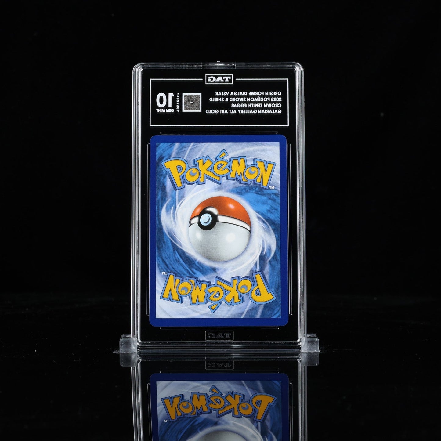 2023 Pokemon SWSH Crown Zenith GG68 Origin Form Dialga VSTAR TAG 10