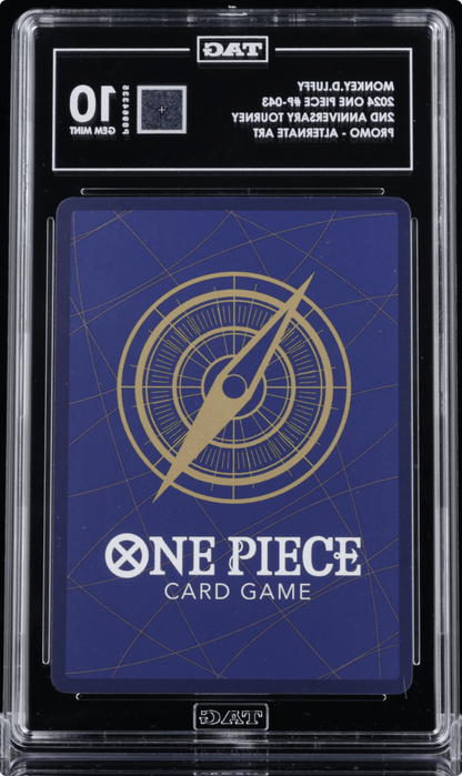2024 One Piece Monkey D. Luffy 2nd Anniversary Tournament P-043 TAG 10