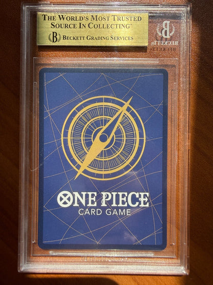2024 One Piece Two Legends Japanese Manga Art SEC 118 Silver Rayleigh BGS 10