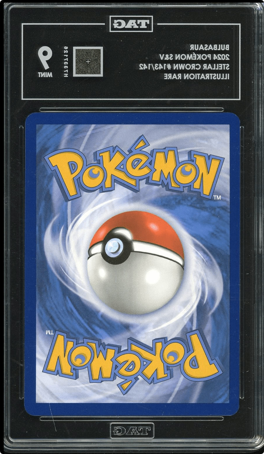 2024 Pokemon Bulbasaur Illustration Rare 143/142 TAG 9