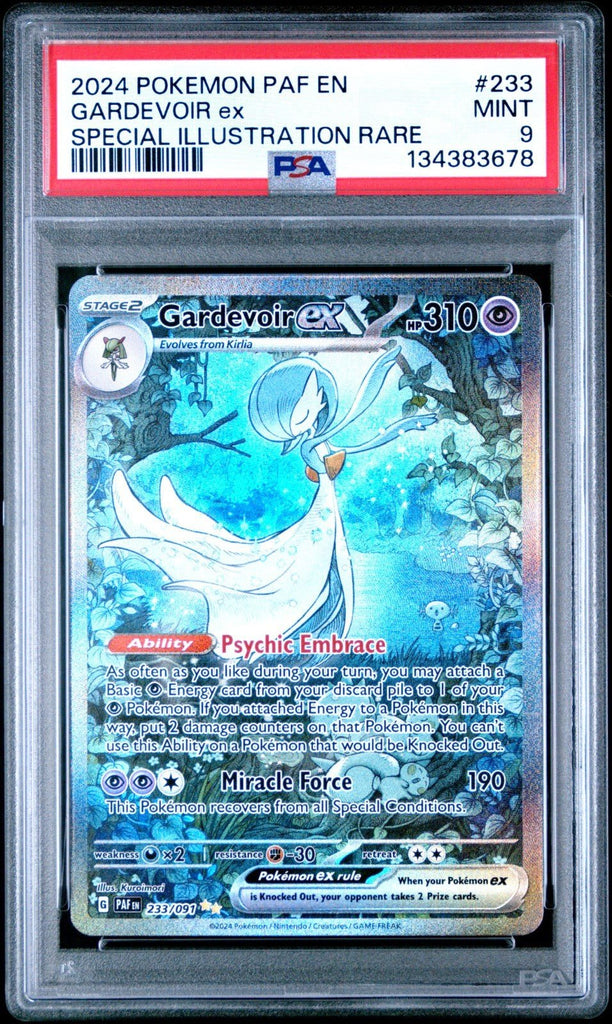 2024 POKEMON PAF EN - PALDEAN FATES SPECIAL ILLUSTRATION RARE GARDEVOIR EX PSA 9