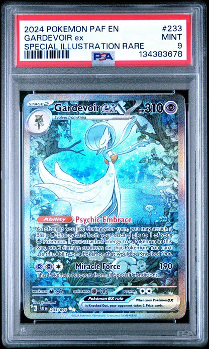 2024 POKEMON PAF EN - PALDEAN FATES SPECIAL ILLUSTRATION RARE GARDEVOIR EX PSA 9