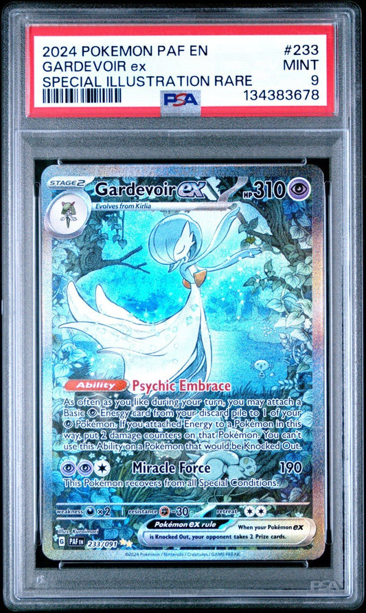 2024 POKEMON PAF EN - PALDEAN FATES SPECIAL ILLUSTRATION RARE GARDEVOIR EX PSA 9