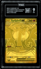 2025 MEGA CHARIZARD X EX HYPER RARE GOLD PHANTASMAL FLAMES POKEMON TAG 9 130