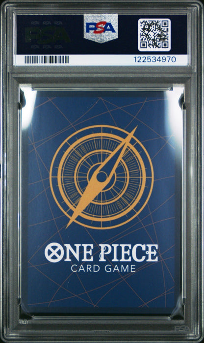 2025 ONE PIECE MANGA ALTERNATE ART OP11 - 118 MONKEY D. LUFFY ENGLISH PSA 9