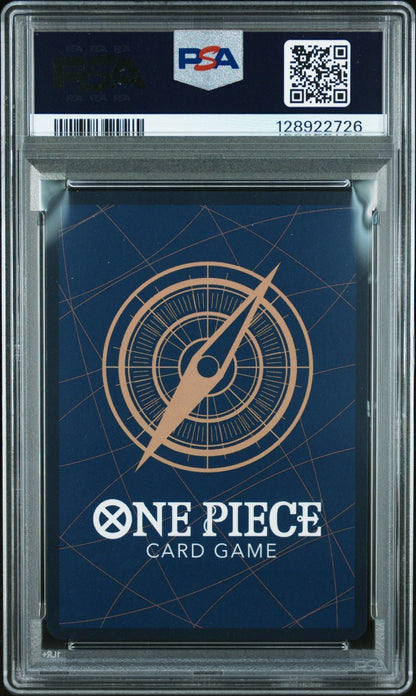 2025 One Piece OP11 Japanese Manga Alt Art Monkey D. Luffy 118 PSA 10