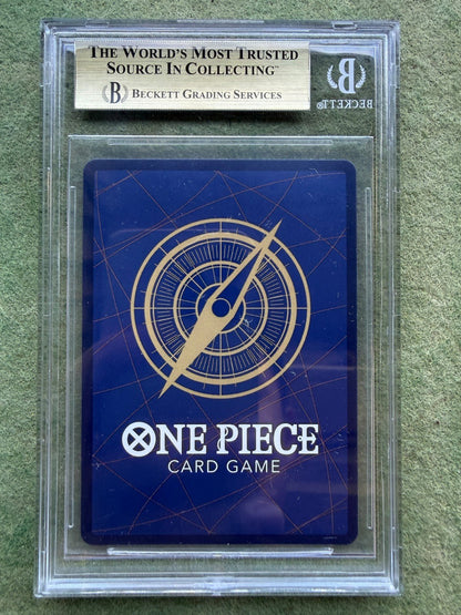 2025 One Piece Portgas D. Ace SP EB02-028 BGS 10 Pristine Gold Label