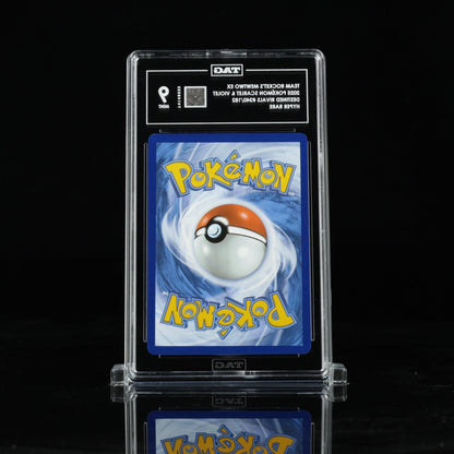 2025 POKEMON DRI EN - DESTINED RIVALS HYPER RARE TEAM ROCKET'S MEWTWO EX TAG 9