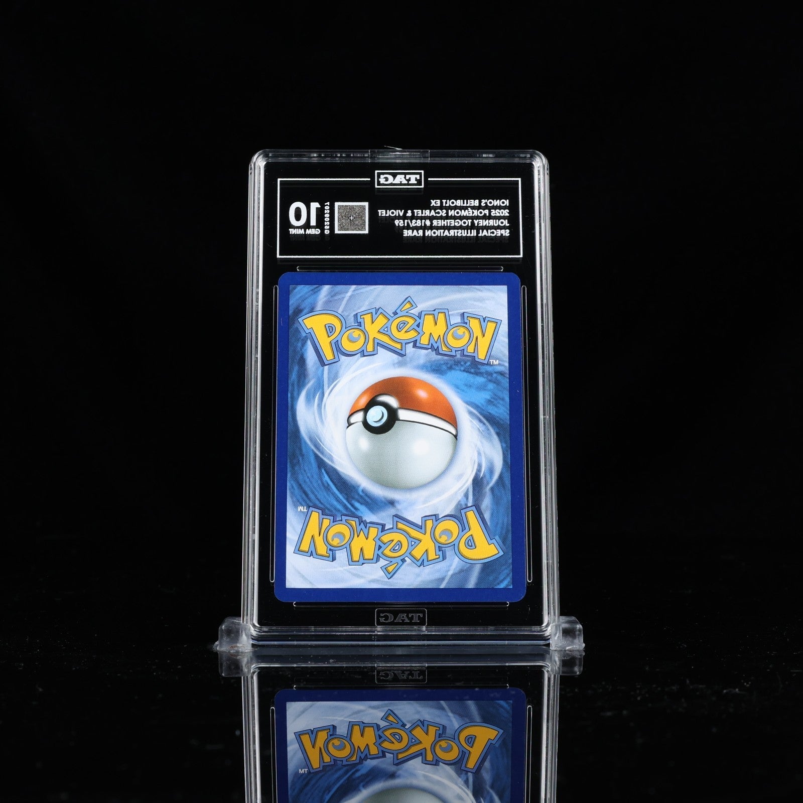 2025 Pokemon Journey Together Iono’s Bellibolt Ex SIR 183/159 TAG 10