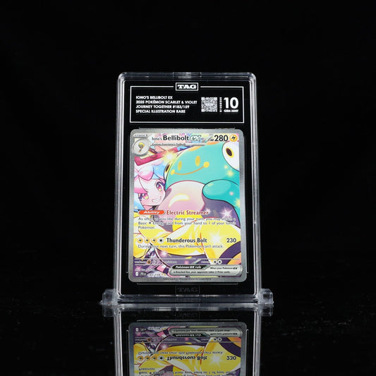 2025 Pokemon Journey Together Iono’s Bellibolt Ex SIR 183/159 TAG 10