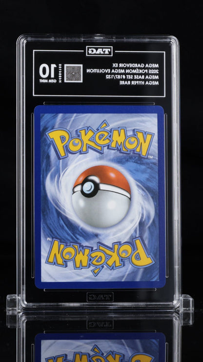 2025 POKEMON MEG EN - MEGA EVOLUTION MEGA HYPER RARE 187 MEGA GARDEVOIR EX PSA 10