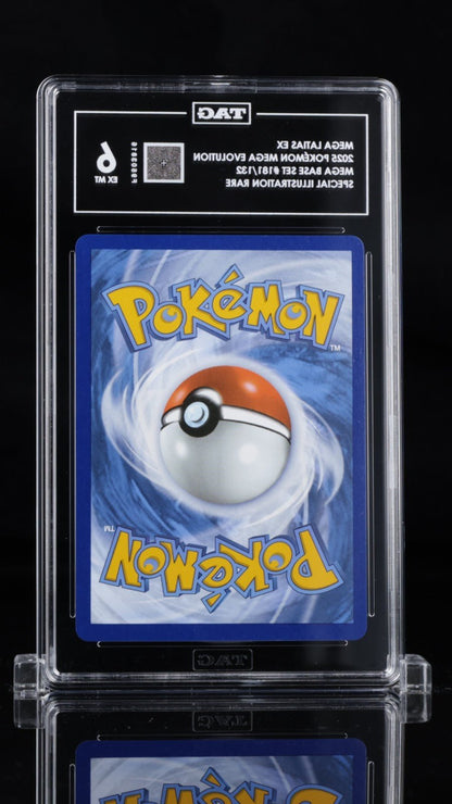 2025 POKEMON MEGA EVOLUTION SPECIAL ILLUSTRATION RARE 181 MEGA LATIAS EX TAG 6