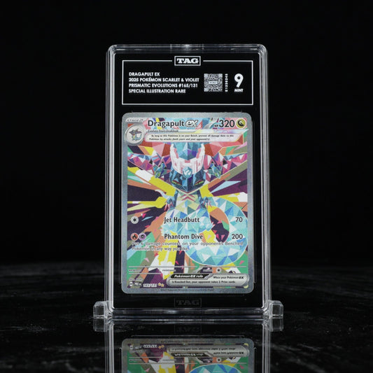 2025 POKEMON PRE EN - PRISMATIC EVOLUTIONS 165 DRAGAPULT EX TAG 9