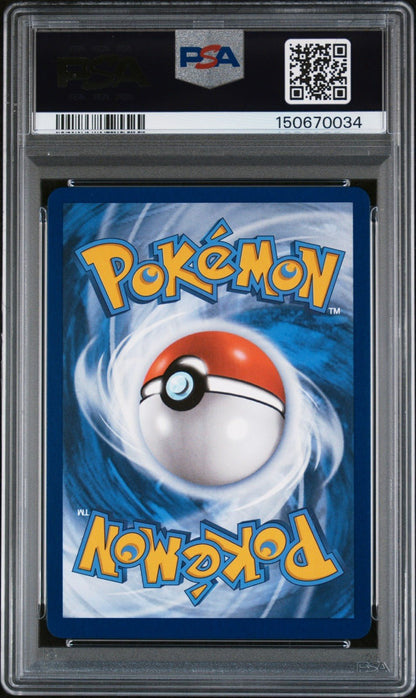 2025 POKEMON WHT EN-WHITE FLARE BLACK WHITE RARE 172 VICTINI PSA 8