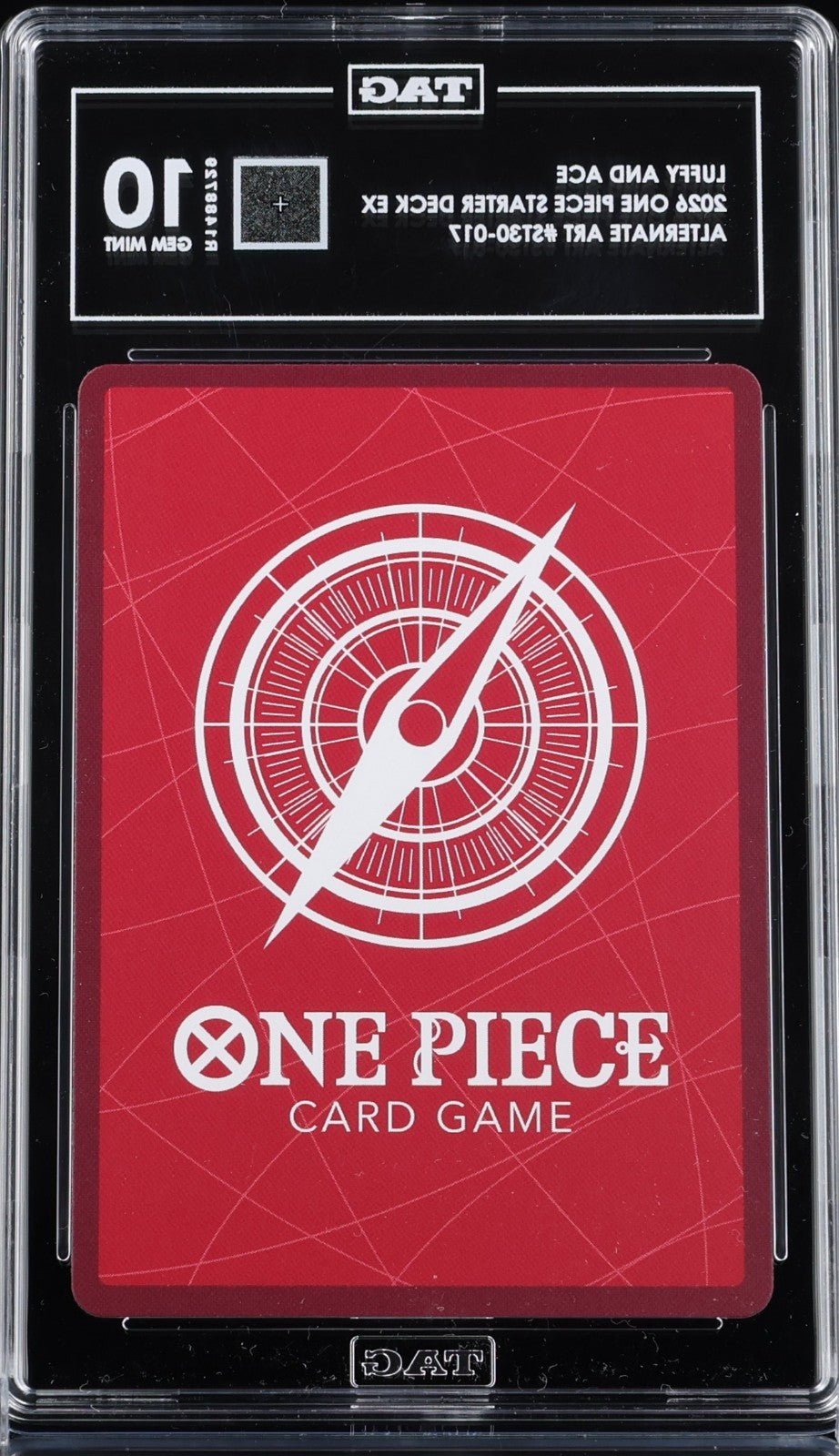 2026 ONE PIECE ST30-STARTER DECK EX LUFFY & ACE 001 LUFFY & ACE TAG 10
