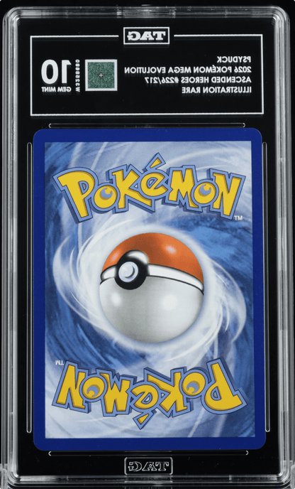 2026 POKEMON ASC EN-ASCENDED HEROES ILLUSTRATION RARE 226 PSYDUCK TAG 10