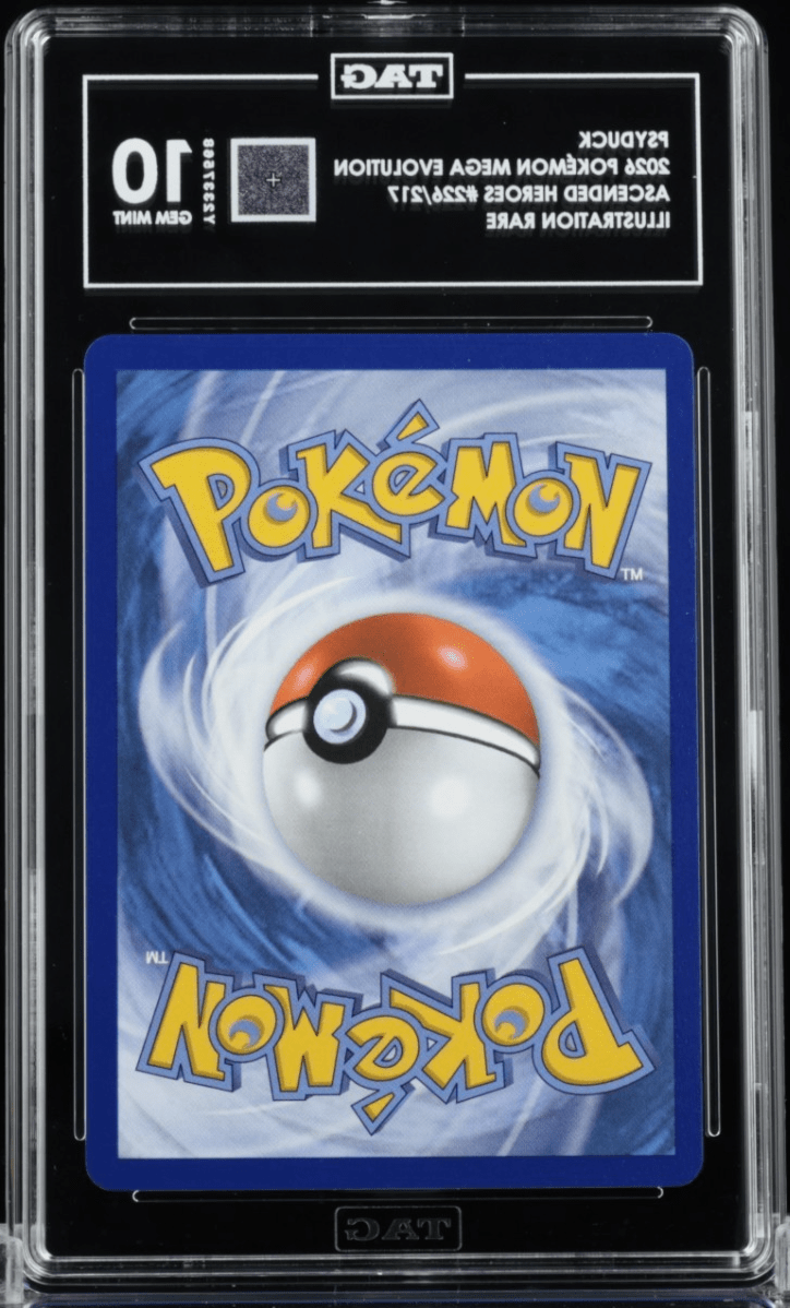 2026 PSYDUCK 226 ILLUSTRATION RARE ASCENDED HEROES POKEMON TAG 10