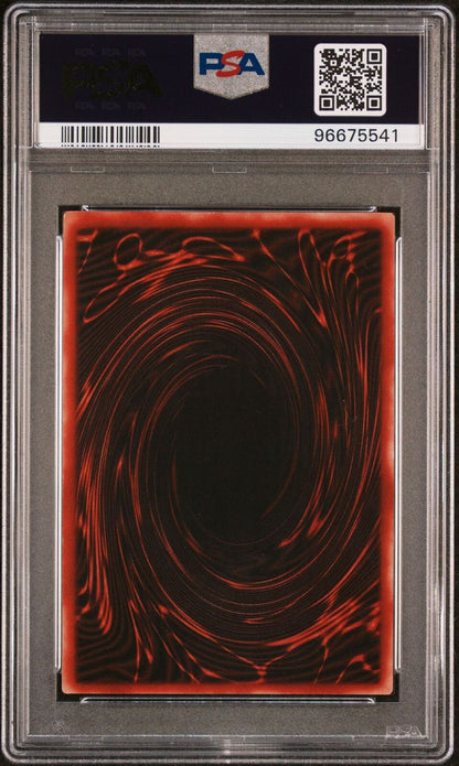 2000 Yugioh G4-01 Egyptian God: Slifer the Sky Dragon Secret Rare PSA 9
