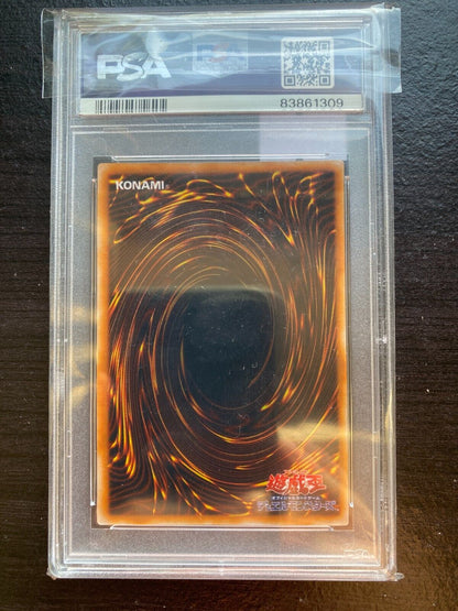 PSA 10 Gem Mint 1999 Yugioh Japanese Time Wizard Premium Pack