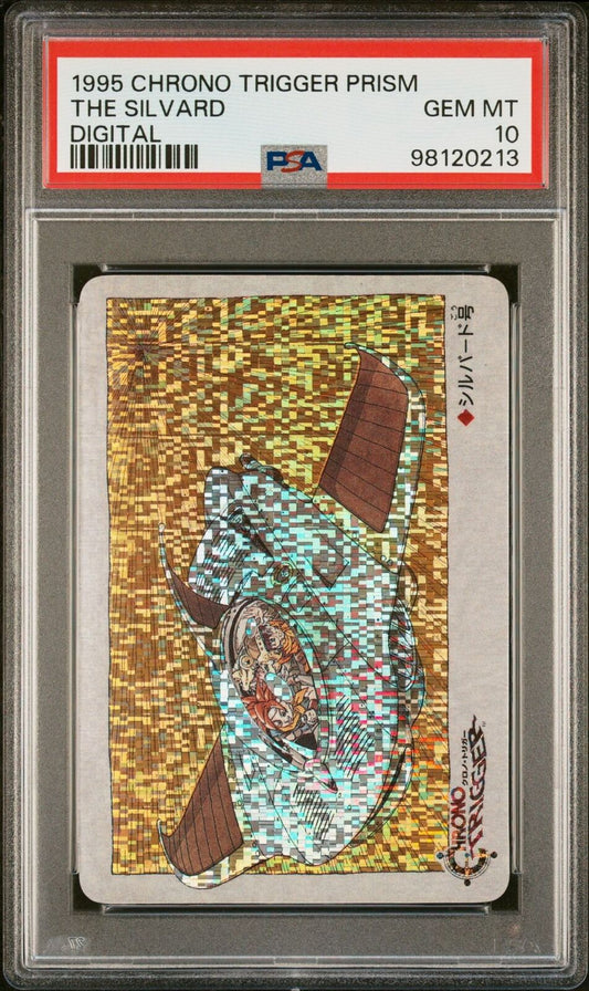 Chrono Trigger Promo The Silvard Digital 1995 Special Card PSA 10
