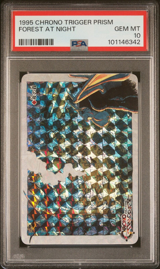 1995 PSA 10 Night Forest Prism Rare Chrono Trigger