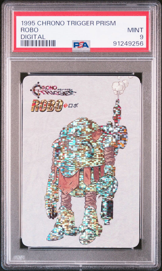 Chrono Trigger Promo Robo Digital 1995 Special Card PSA 9