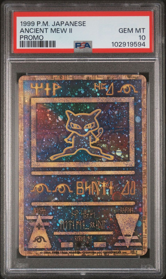 1998-99 POKEMON JPN POKEMON JPN PROMO ANCIENT MEW II PSA 10