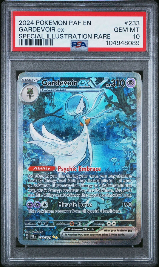 Pokemon Gardevoir ex 233/091 Sv: Paldean Fates Holo PSA 10