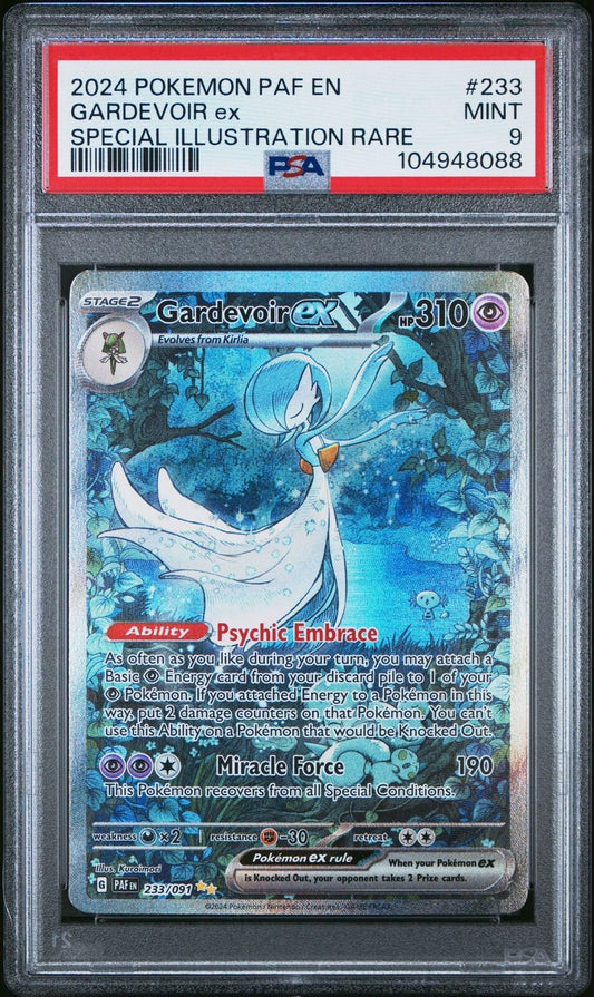 Pokemon Gardevoir ex 233/091 Sv: Paldean Fates Holo PSA 9