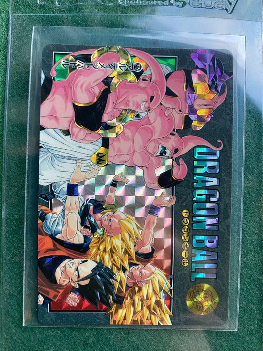 Majin Buu Vs Goku Gohan Gotenks #215 Prism Dragon Ball Visual Adventure 95 LP 2